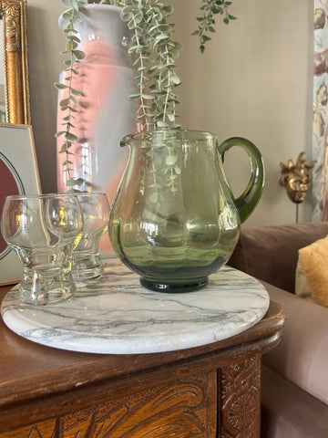 Waterkaraf A.D. Copier green vintage
