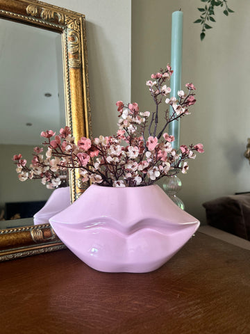 Bloempot pink lips Housevitamin