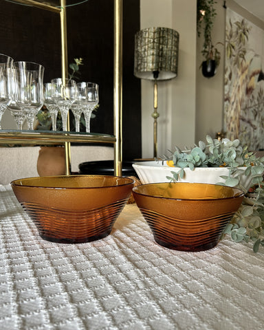 Schalen set Duralex beehive bowl vintage