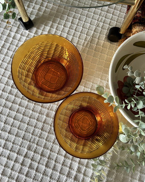 Schalen set Duralex beehive bowl vintage