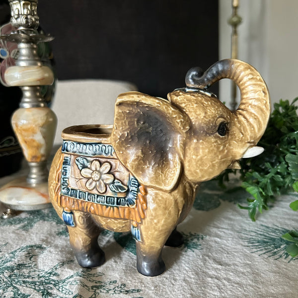 Plantenpot olifant mini vintage