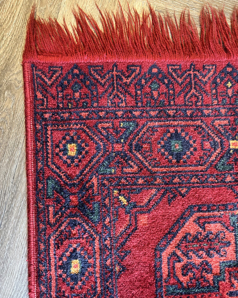 Vloerkleed loper persianlook red vintage