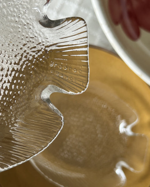 Schaal fishy Arcoroc France S vintage