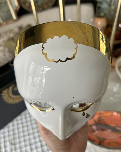 Venetiaans wandmasker Pierrot vintage