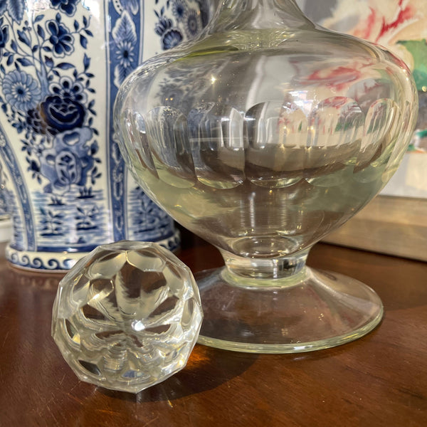 KARAF ELEGANCIA KRISTAL GESLEPEN VINTAGE