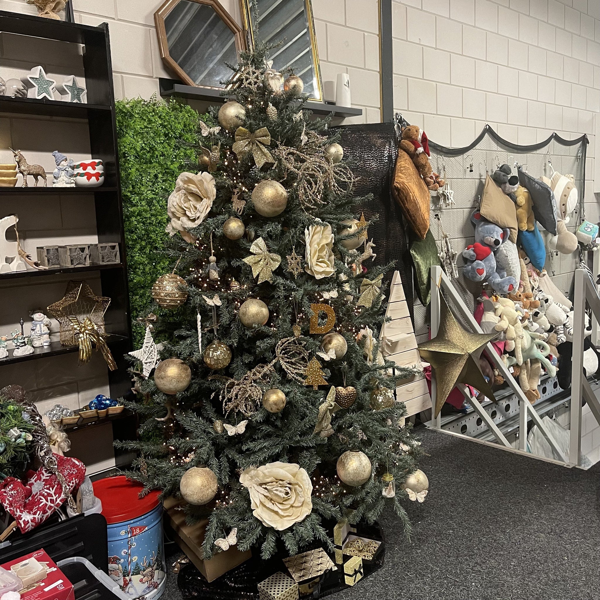 KERSTBOOM KUNST ALPINE XL VINTAGE
