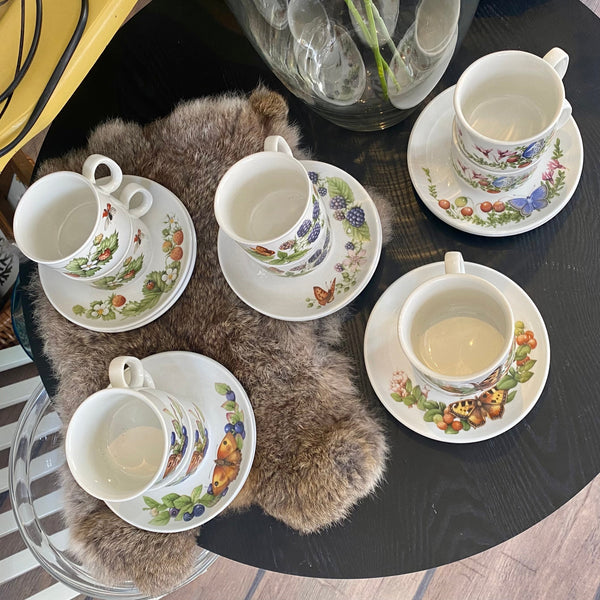 SERVIES LIBELLE MARJOLEIN BASTIN WEDGEWOOD GROUP 20-DELIG PORSELEIN