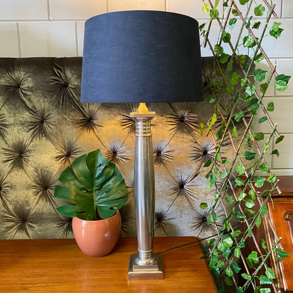 TAFELLAMP XL LIGHT & LIFESTYLE SILVER