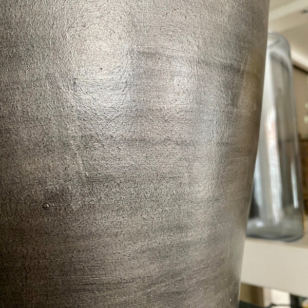 PLANTENPOT LUCA CHROME KERAMIEK