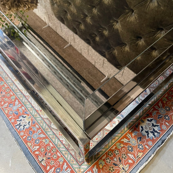 SALONTAFEL KARE DESIGN MOONSCAPE ZILVER