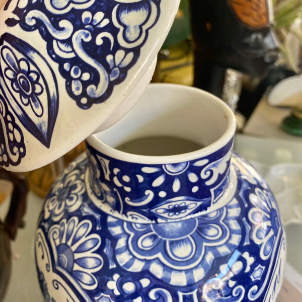POT T.DELFT BLU MOLEN KERAMIEK VINTAGE