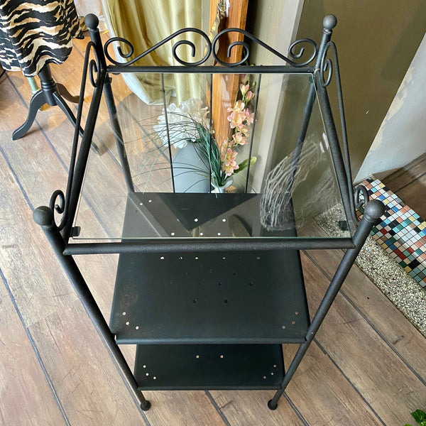 REK IKEA RÖNNSKÄR METAAL BLACK