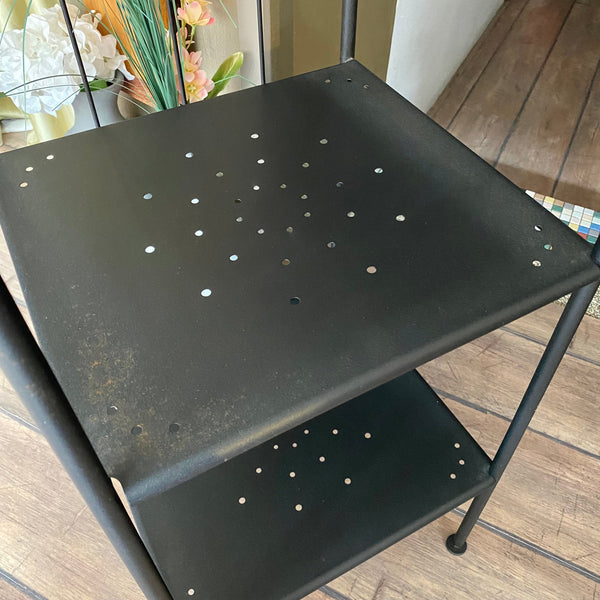 REK IKEA RÖNNSKÄR METAAL BLACK