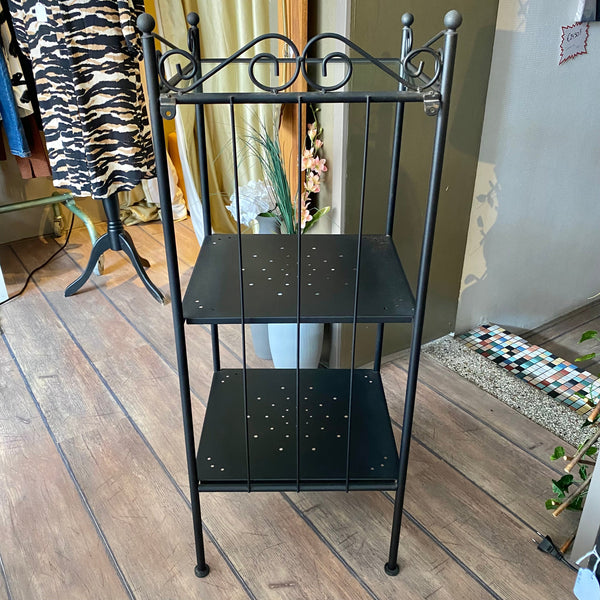 REK IKEA RÖNNSKÄR METAAL BLACK