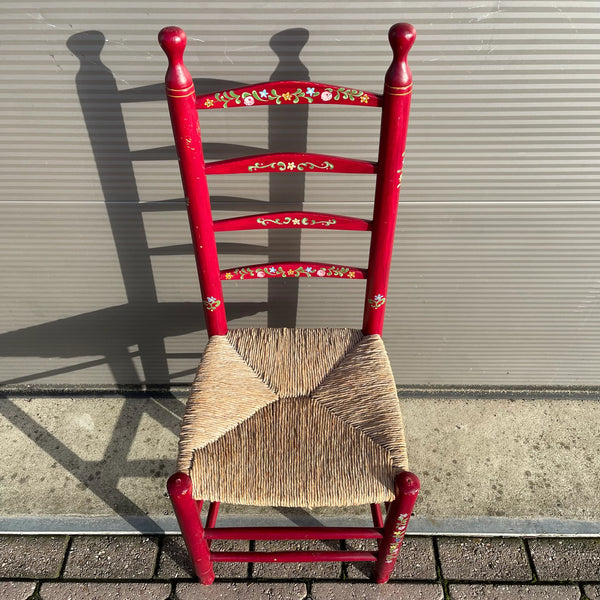 KNOPSTOEL RUBY HANDGESCHILDERD VINTAGE