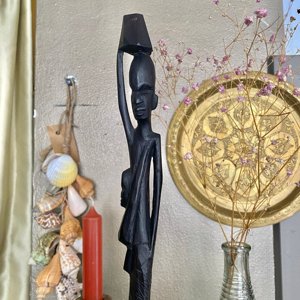 BEELDJE YARO AFRIKAANS HOUT HANDMADE